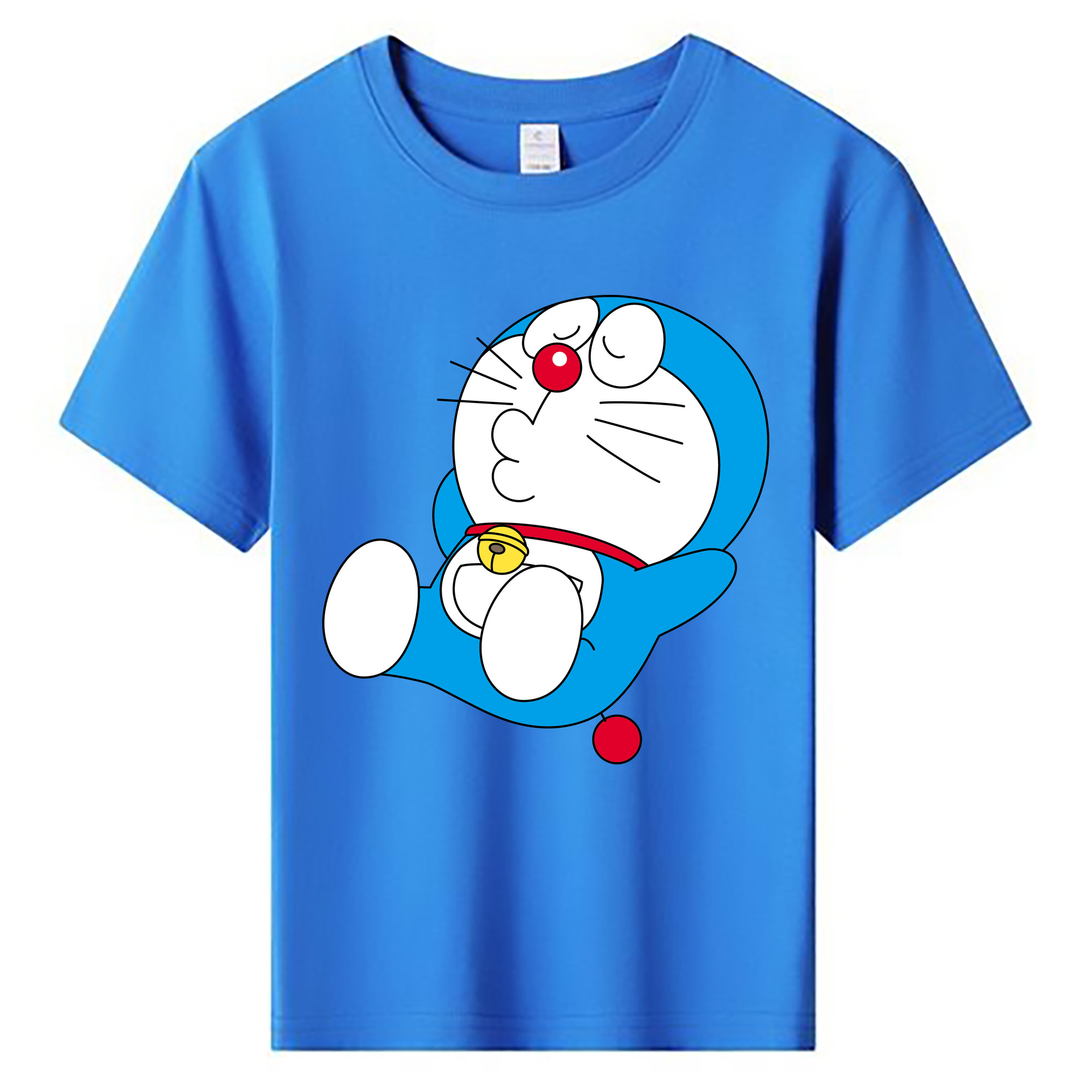 （画像用） ドラえもん Doraemon 綿100％キッズTシャツ（フロントプリント）